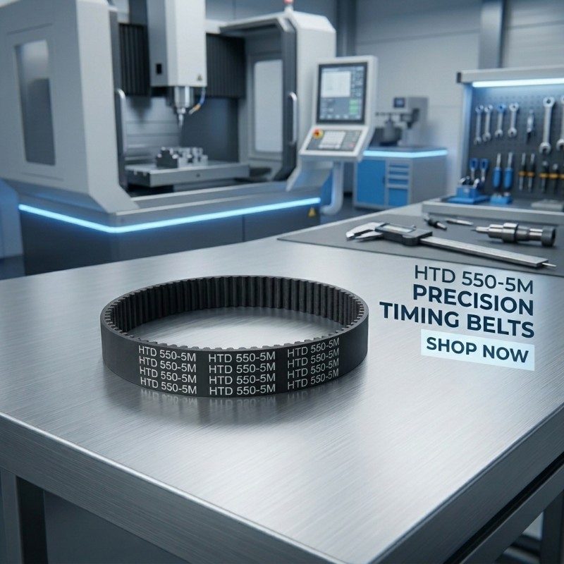 HTD timing closed-loop rubber synchronous drive belt 550-310