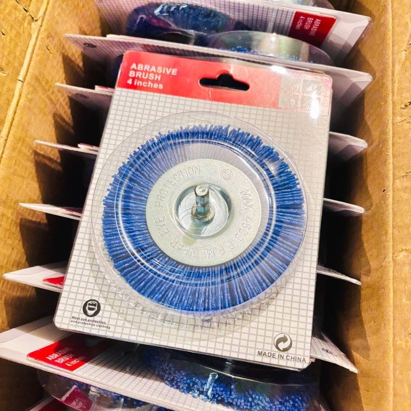 New Blue Abrasive Brush For Wood - Quality A+