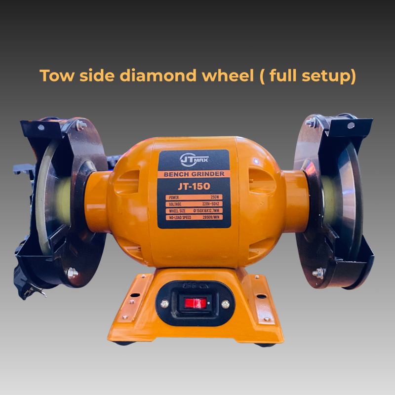Tow side diamond wheel 6"